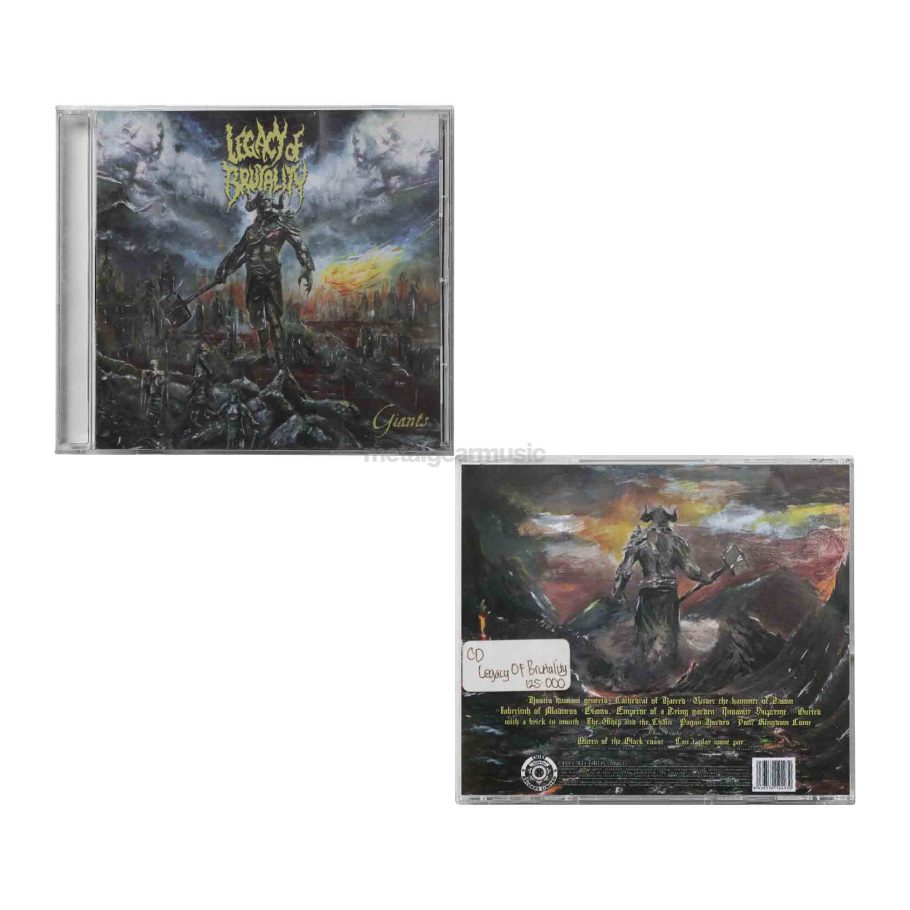 CD LEGACY OF BRUTALITY GIANTS 3