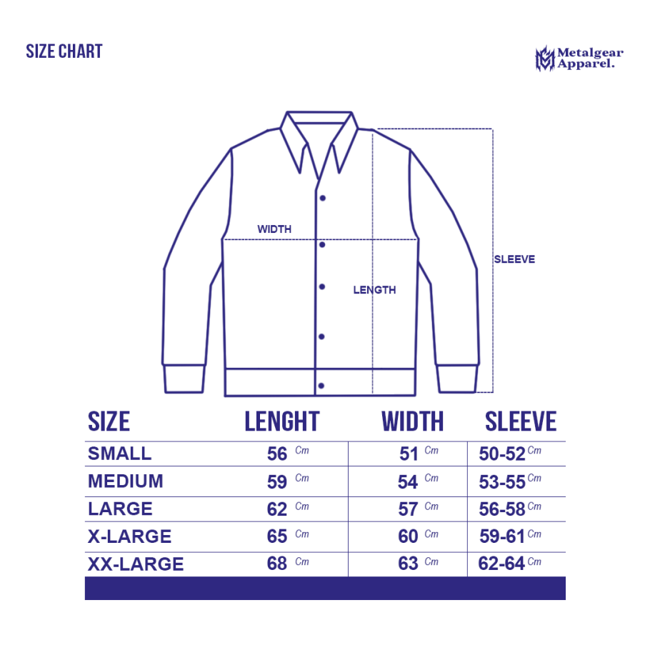 SIZE CHART WB CAGOULE 2