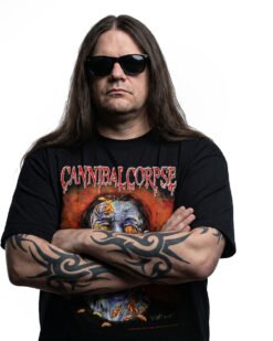 CANNIBAL CORPSE SKULL OF MAGGOTS TS MODEL FOR ALL 4