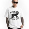 Teenage Death Star - Skill Is Dead White | Tshirt 9 TEENAGE DEATH STAR SKILL IS DEATH W TS MODEL 1